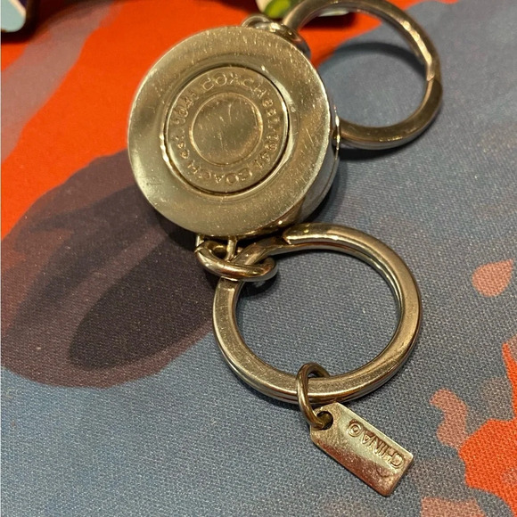 COACH Life Preserver Turnlock 2in 1 Valet Keychain / KeyFob Hand bag Charm - Picture 6 of 6